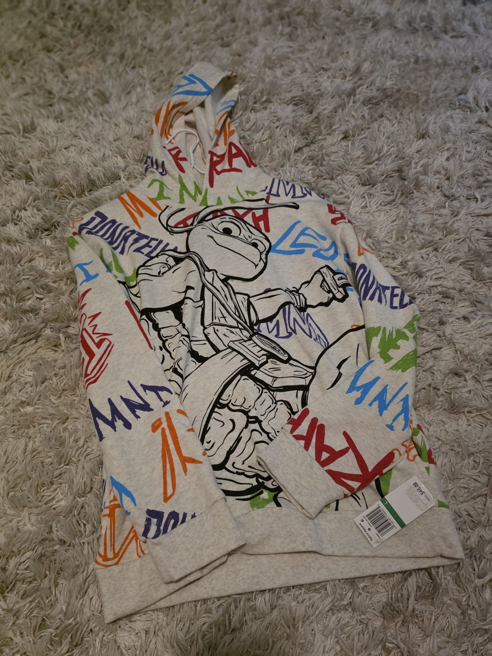 Kids Ninja Turtle Graphic Hoodie